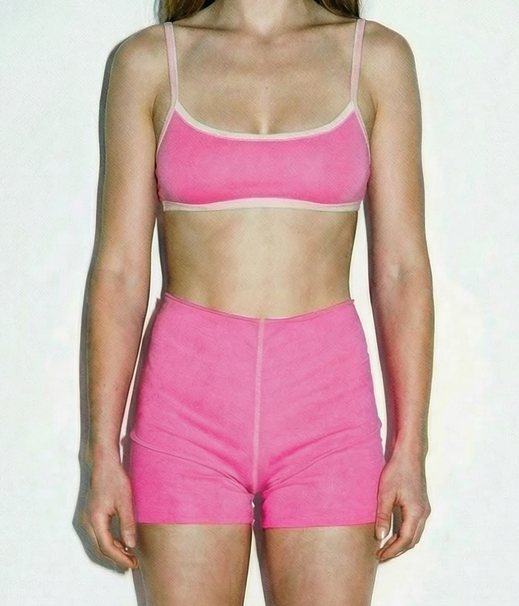 POWER PINK SHORT SET